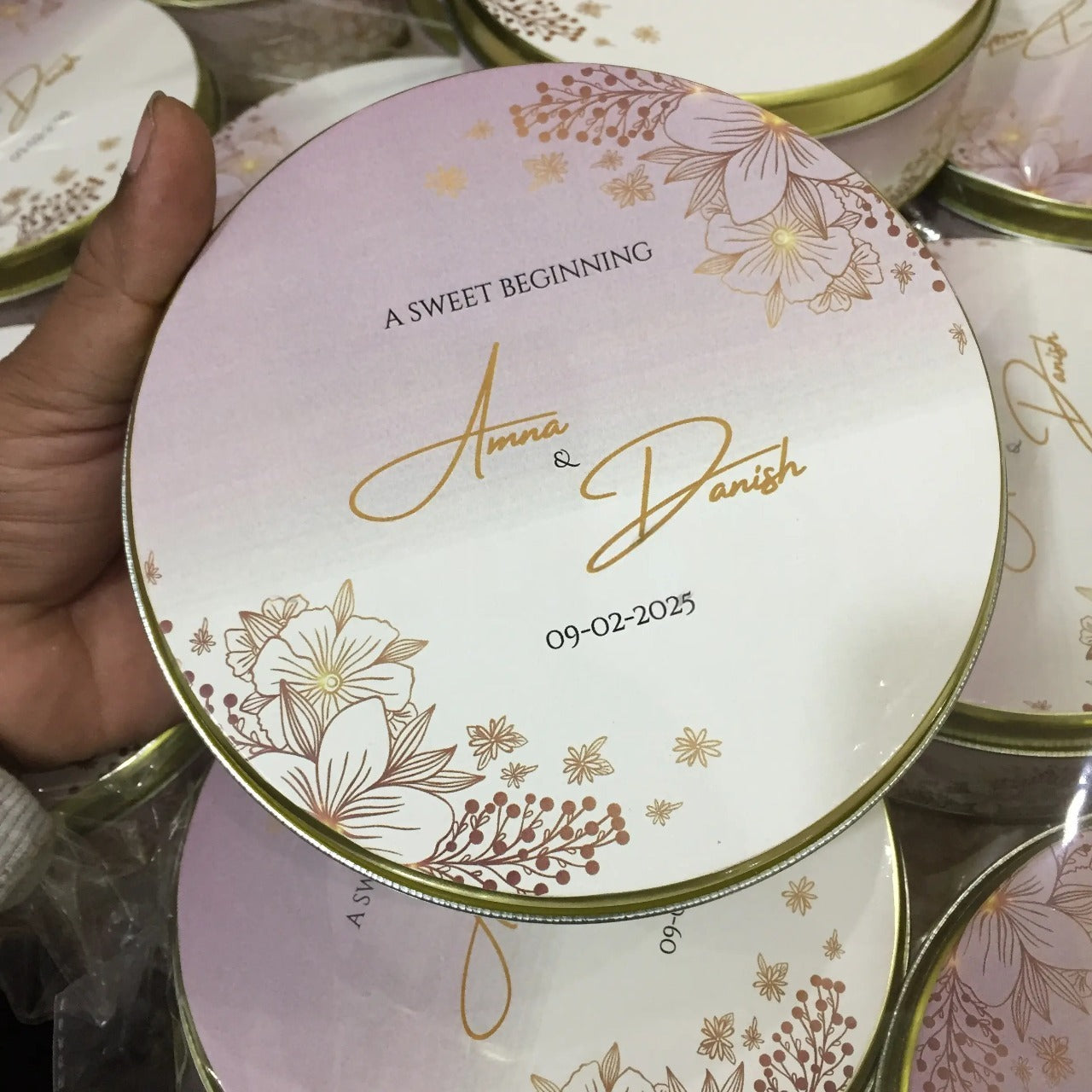 New Design Half Kg Tin